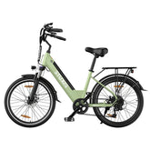 ESKUTE C100 Electric Bike - Motor 250W Battery 36V10.4Ah 26 Inch Tires Disc Brakes - Green